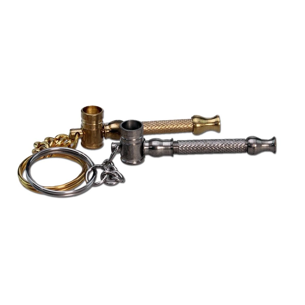 Schraubpfeife Schlüsselanhänger, assortiert, 6.3cm