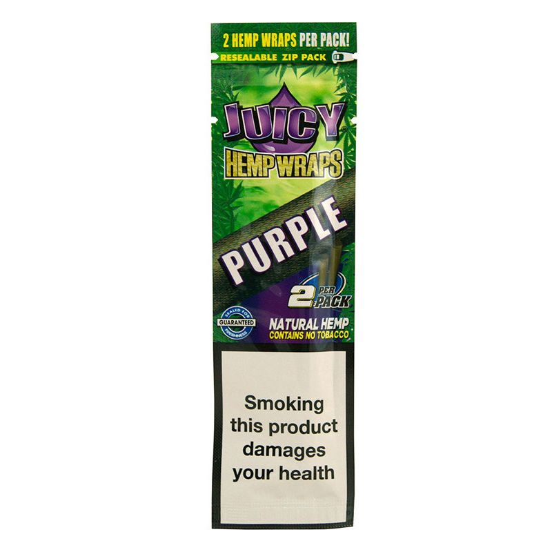 Jays Hemp Wraps - Purple Wave mit Terpene (25 x 2) 
