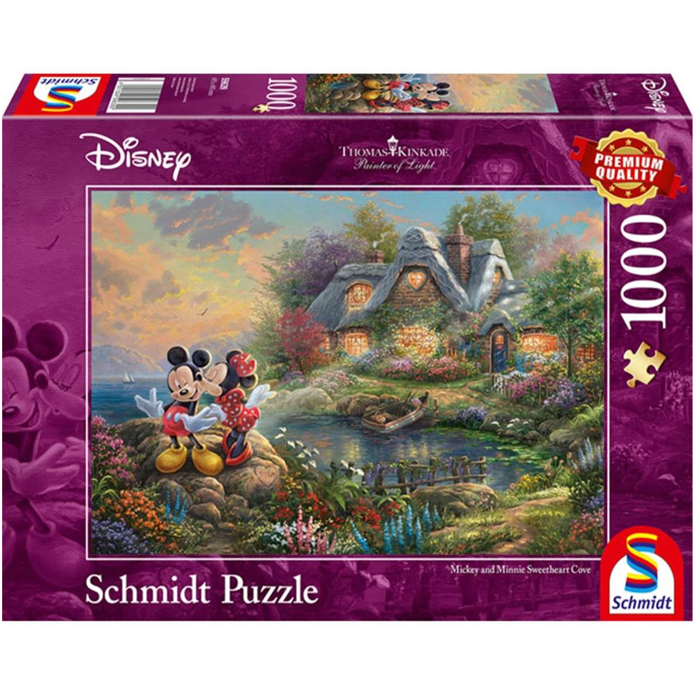 Puzzle Disney Sweethearts Mickey & Minnie, 1000 Teile
