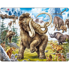 Puzzle Mammut, 64 Teile