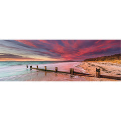 Puzzle Panorama McCrae Beach Mornington Peninsula Australia, 1000 Teile
