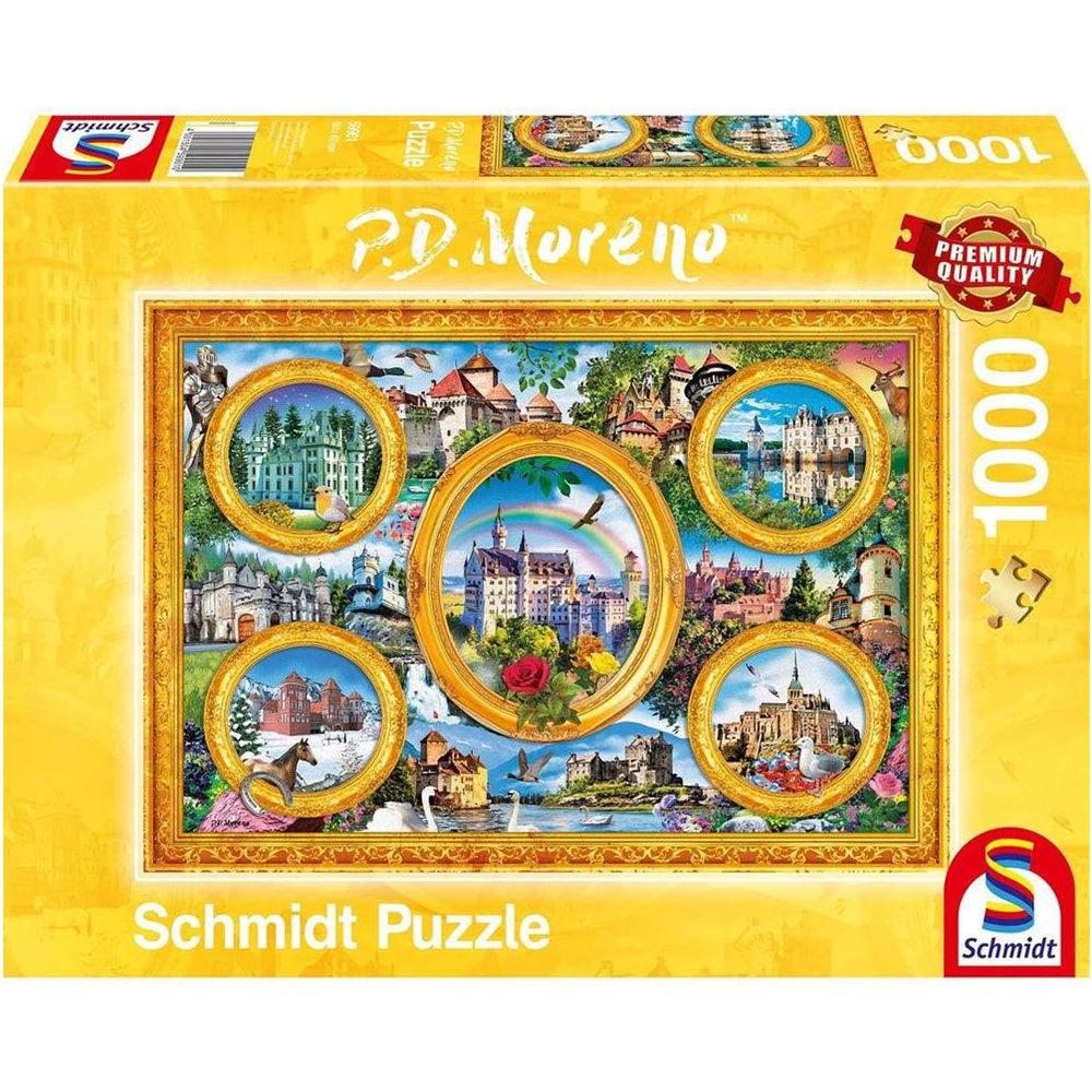 Puzzle Schlösser, 1000 Teile