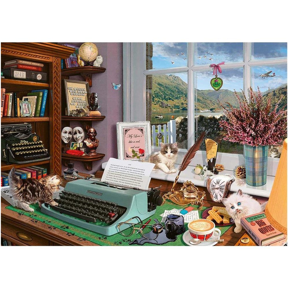 Puzzle Secret Puzzle - Am Schreibtisch, 1000 Teile