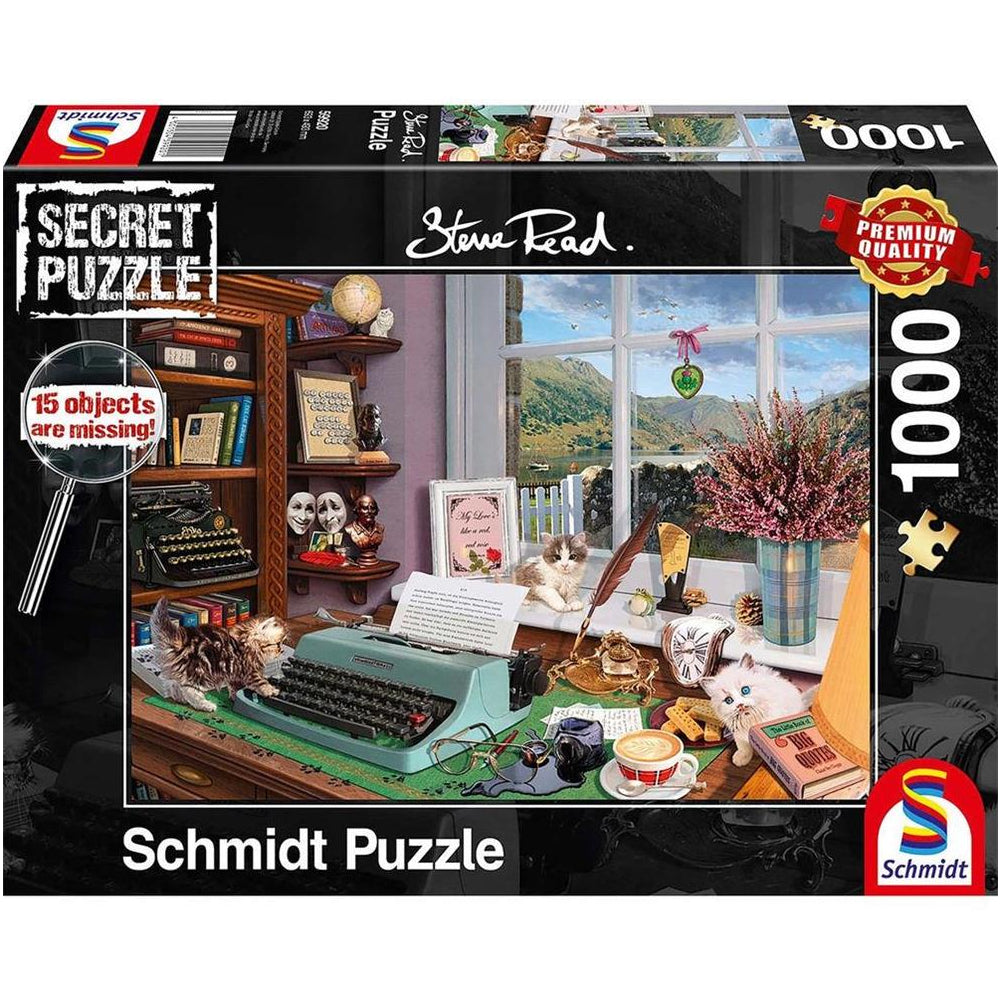 Puzzle Secret Puzzle - Am Schreibtisch, 1000 Teile