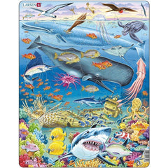 Puzzle Walfisch-Riff, 66 Teile