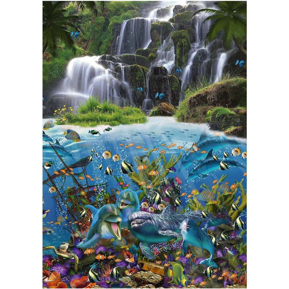Puzzle Wasserfall, 1000 Teile