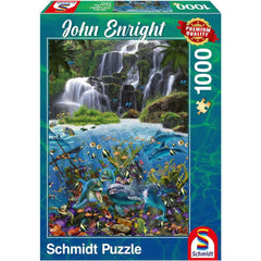 Puzzle Wasserfall, 1000 Teile