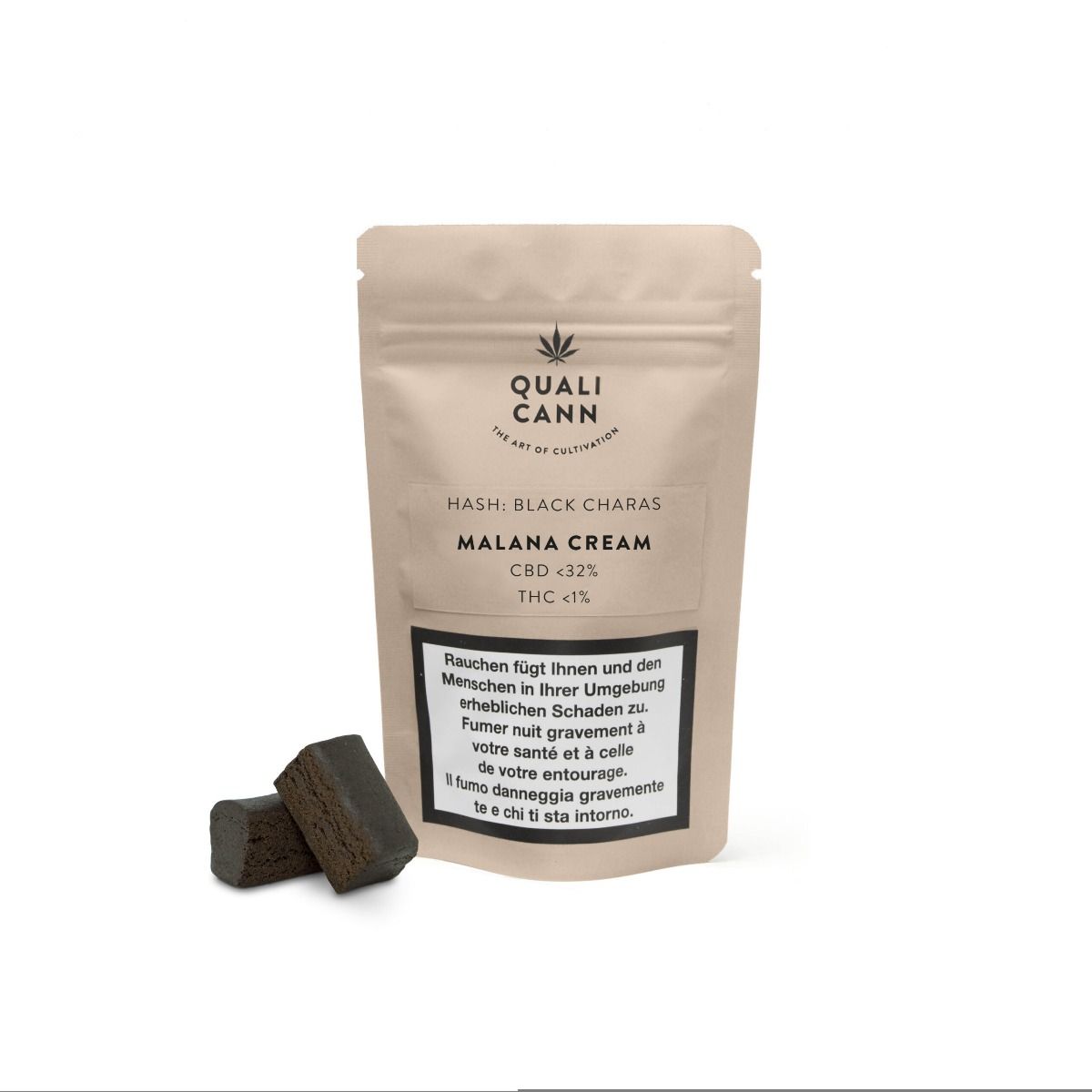 Qualicann CBD Hash - Malana Cream 2g 