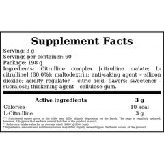R1 Citrulline - 198g - Unflavored x12