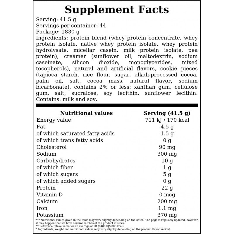 R1 Source 7 Protein - 1830g - Chocolate Peanut Butter x4