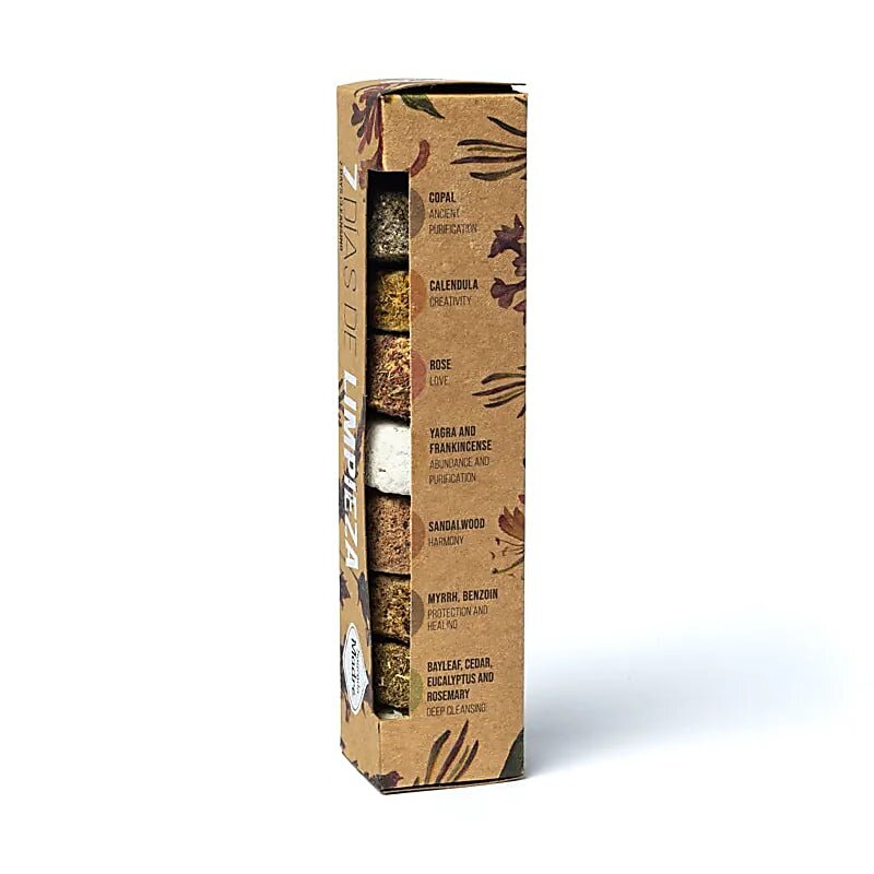 Räucherscheiben - 7 Tage - Box - 7 Stück
