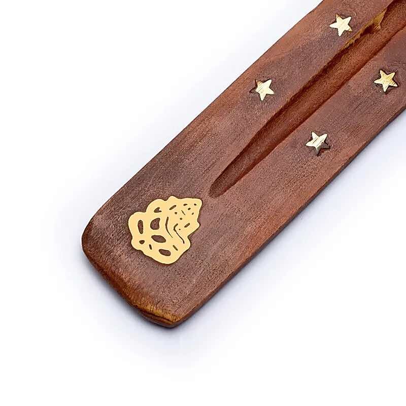 Räucherstäbchenhalter - Holz - Ganesh - 1 Stück