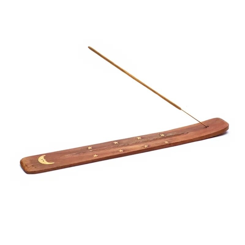 Räucherstäbchenhalter - Holz - Mond - 1 Stück