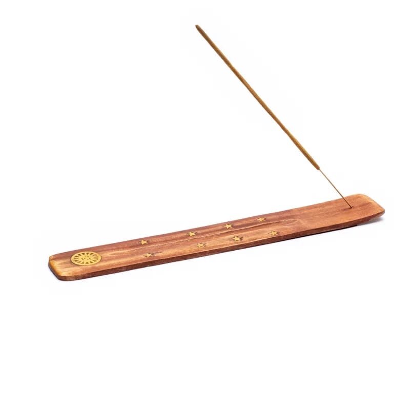Räucherstäbchenhalter - Holz - Sonne - 1 Stück