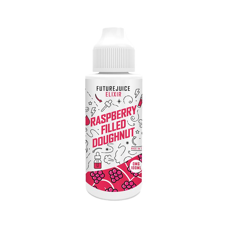 Future Juice Raspberry Filled Doughnut - 100ml - Shortfill