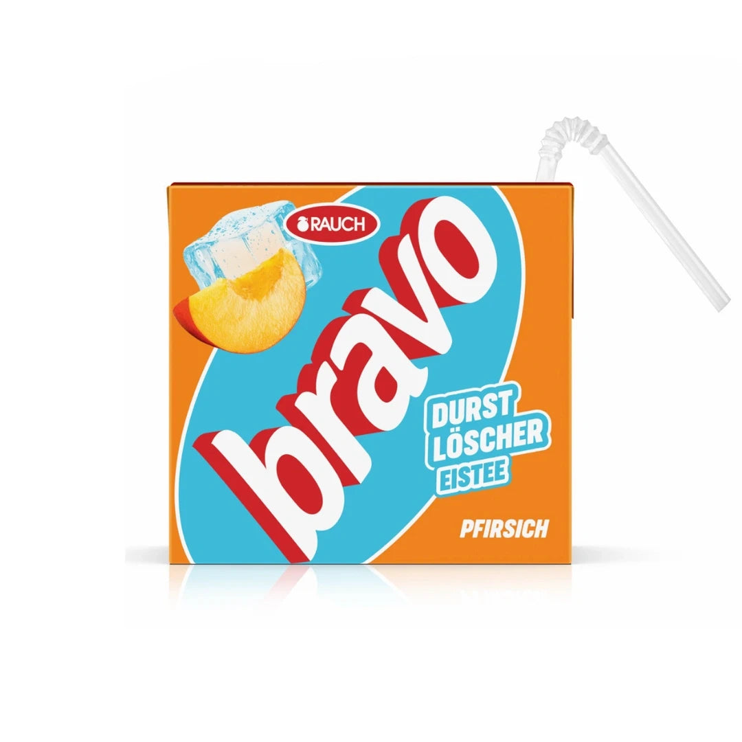 RAUCH - Bravo Durstlöscher Eistee Pfirsich 0,5l