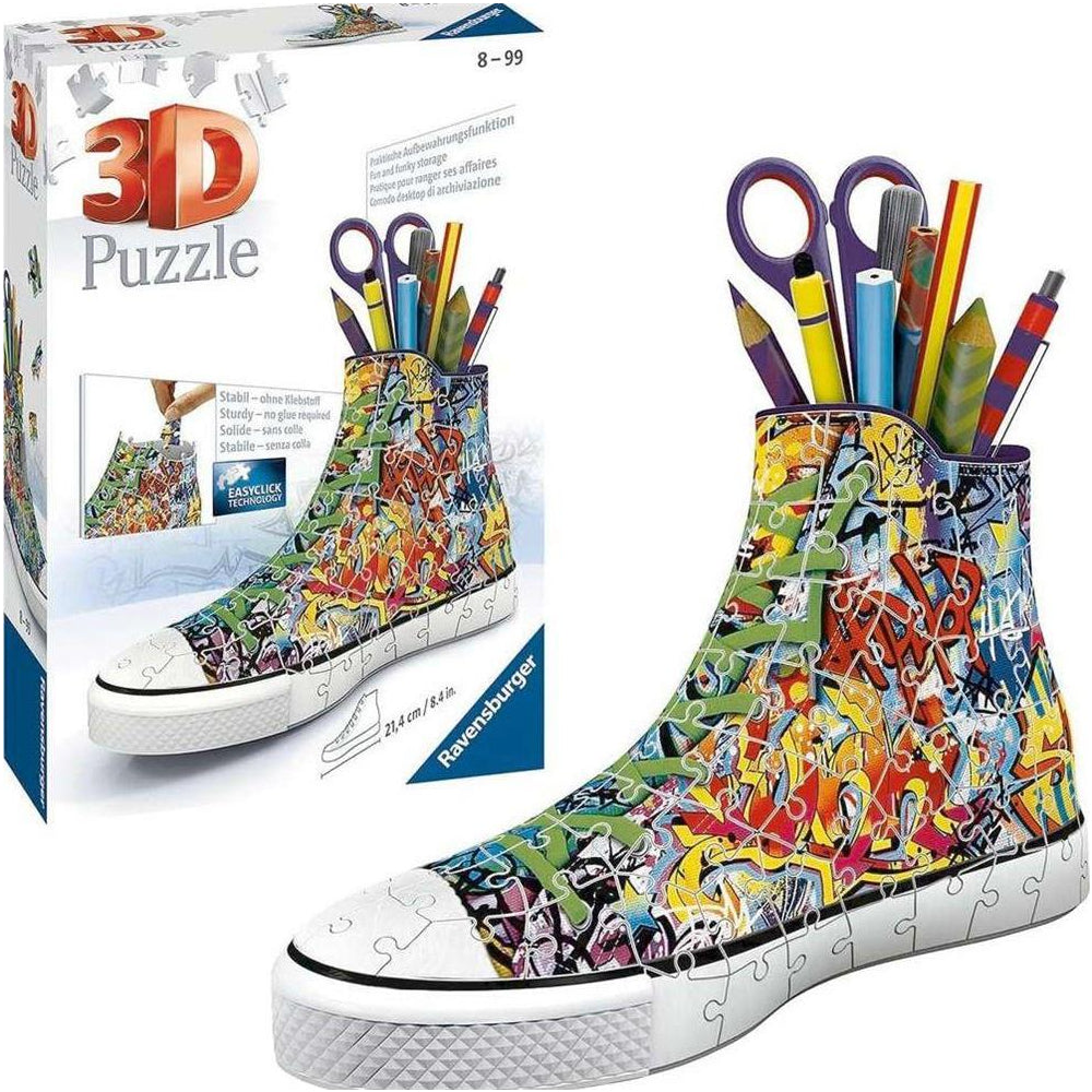 3D Puzzle Sneaker Graffiti