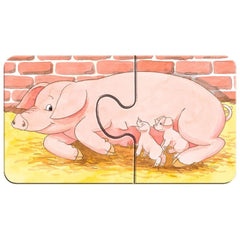 Puzzle Auf dem Bauernhof, 2 x 9 Teile