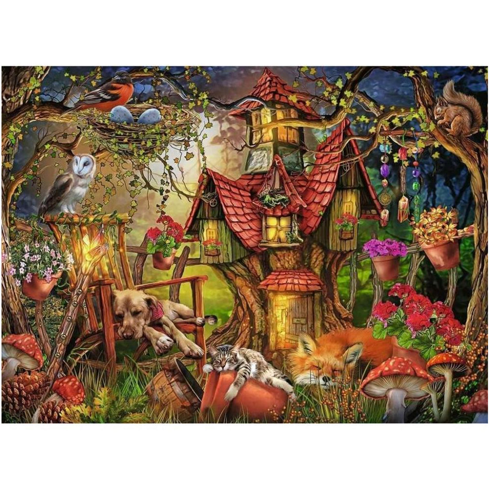 Puzzle Das Waldhaus, 200 Teile