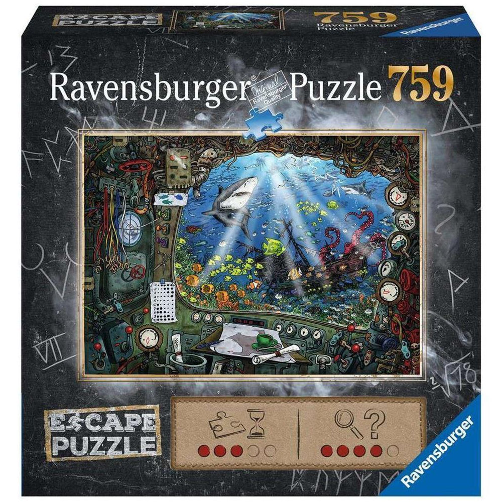 Puzzle ESCAPE Im U-Boot, 759 Teile