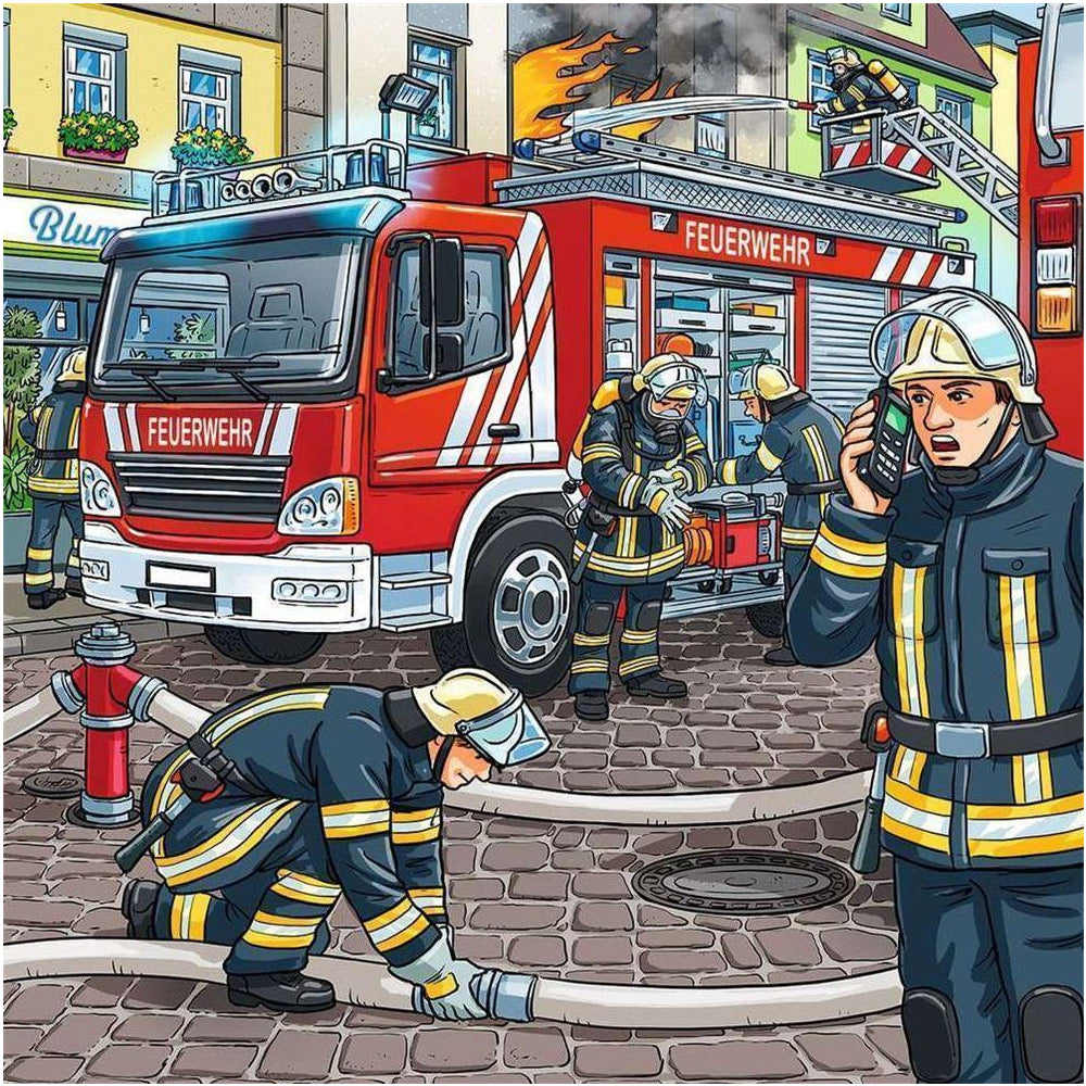 Puzzle Helfer in der Not, 3 x 49 Teile