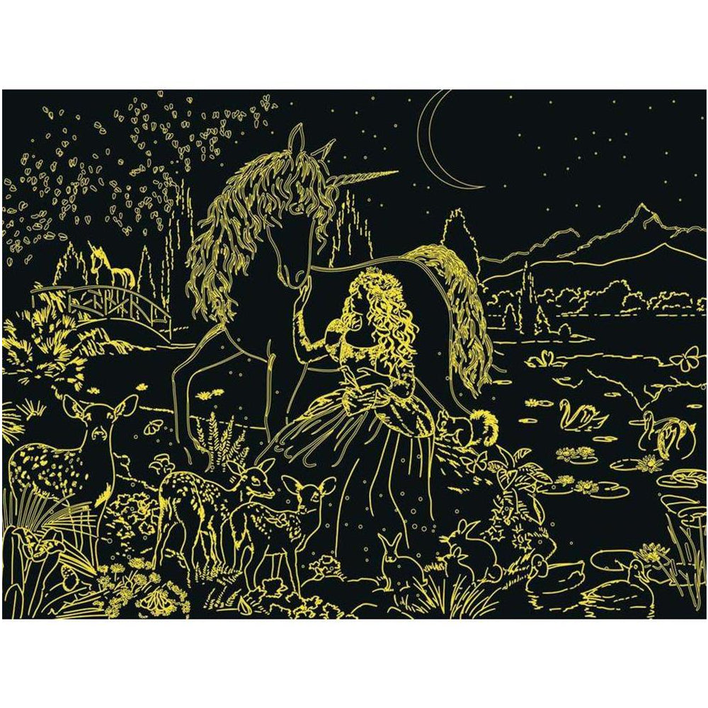Puzzle Magische Begegnung Einhorn, 200 Teile
