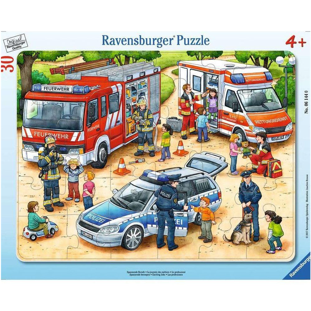 Puzzle Spannende Berufe, 30 Teile