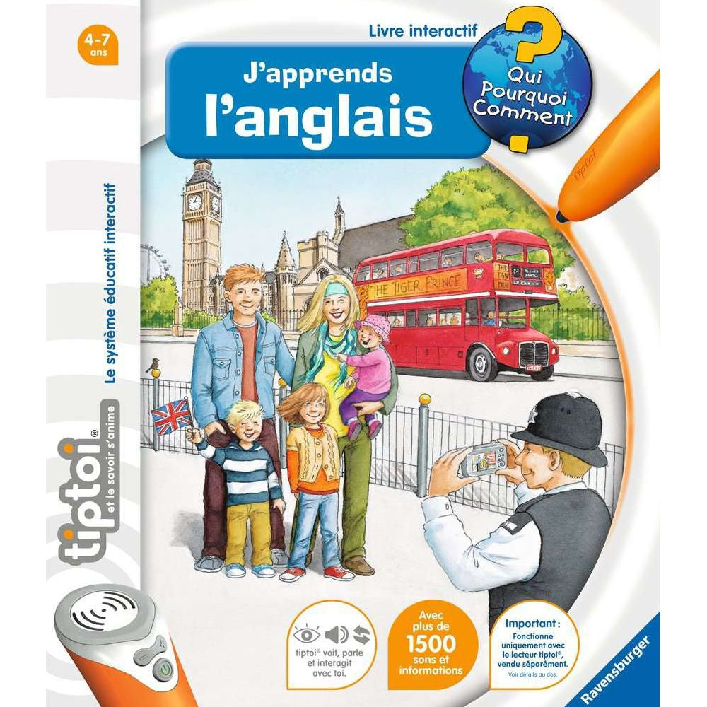 Ravensburger tiptoi® Japprends langlai
