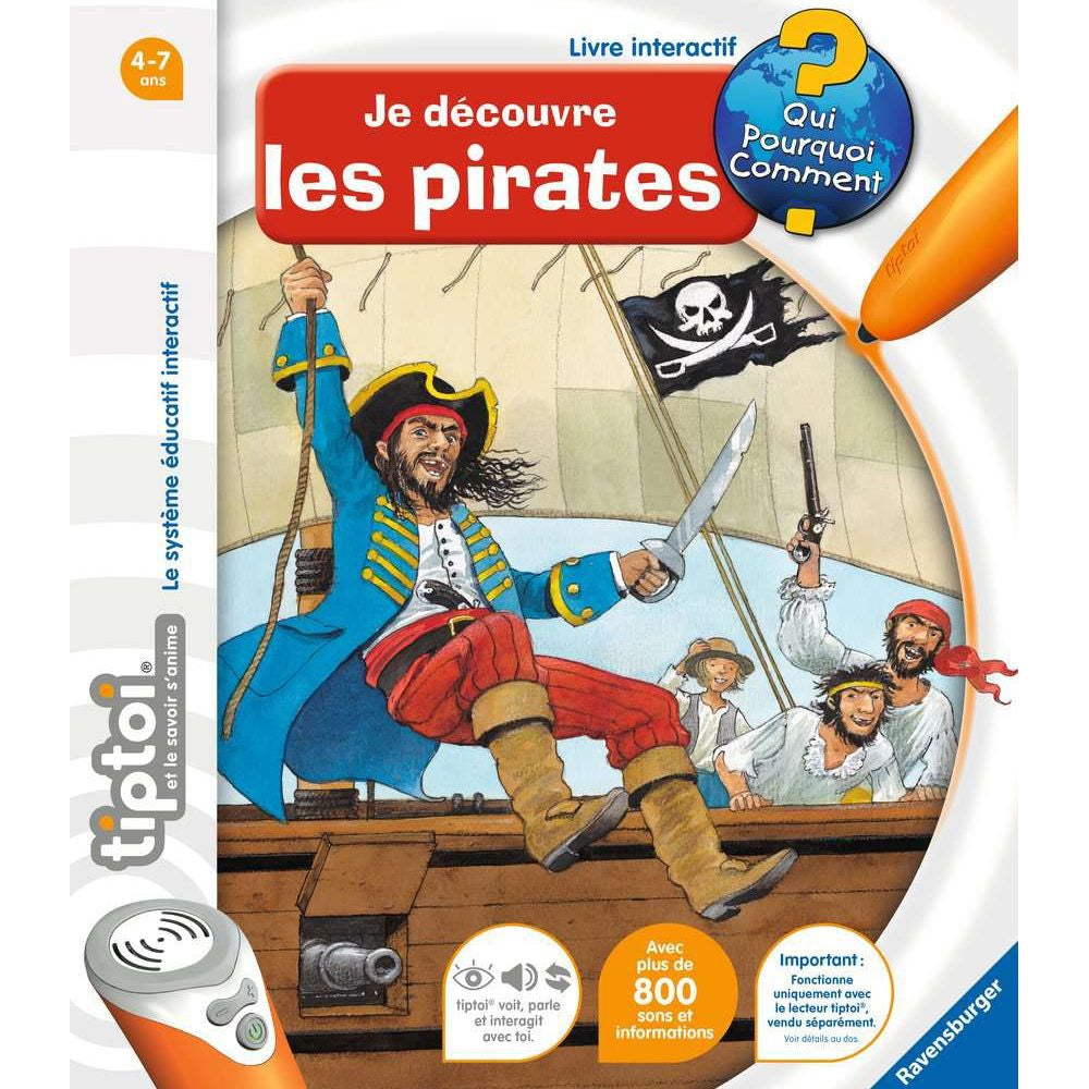 Ravensburger tiptoi® Je découvre les pirate