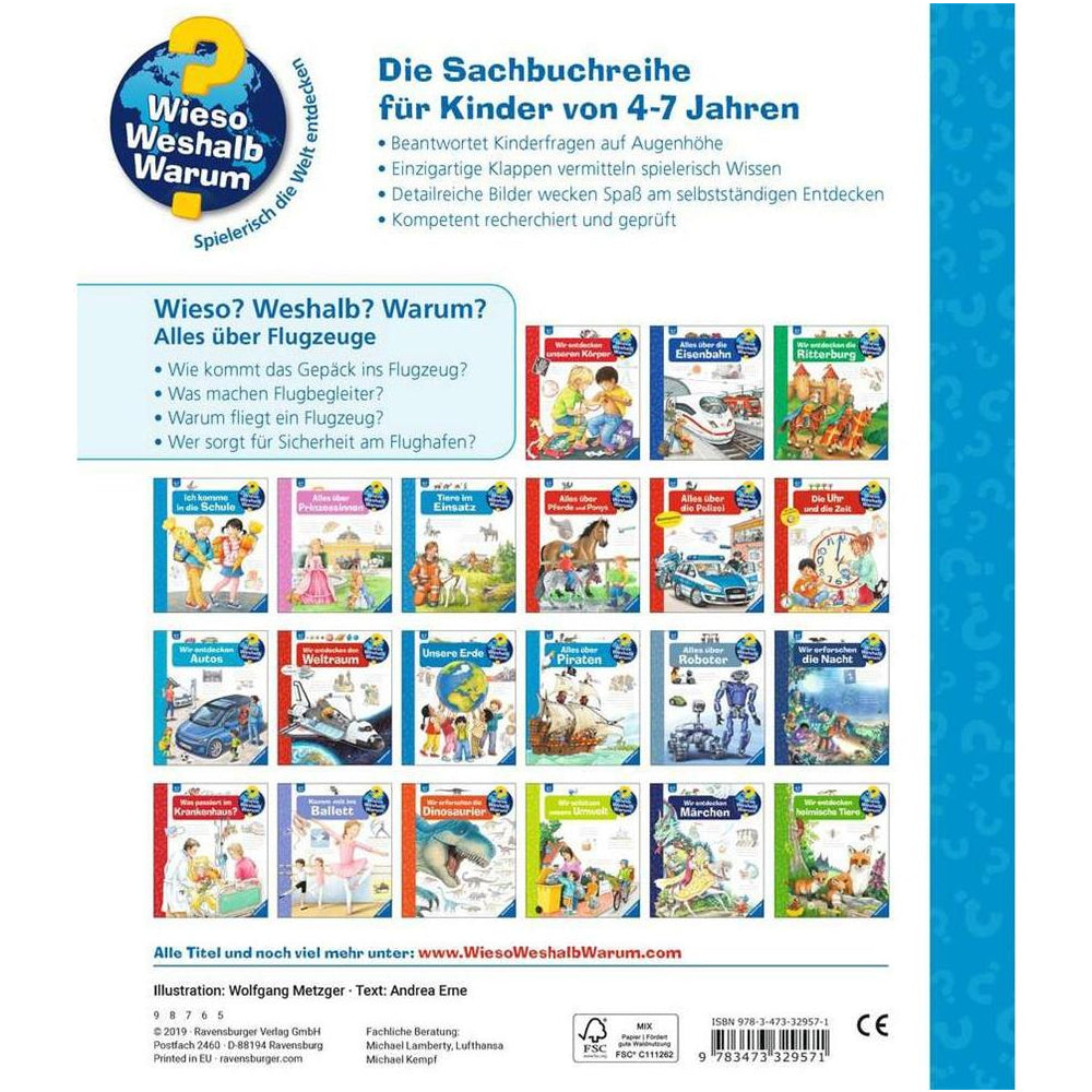 Ravensburger Wieso? Weshalb? Warum?, Band 20: Alles über Flugzeuge