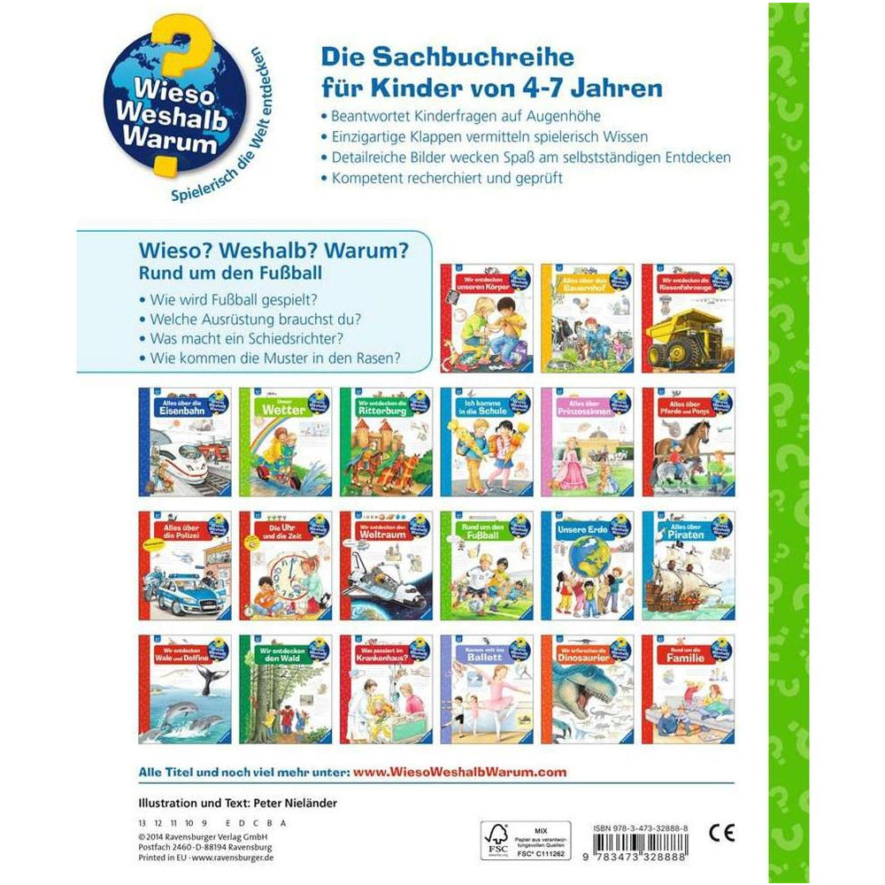 Ravensburger Wieso? Weshalb? Warum?, Band 35: Rund um den Fussball