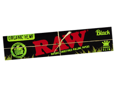 RAW Black Organic Hemp KS Slim (50er) 