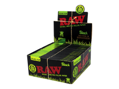 RAW Black Organic Hemp KS Slim (50er) 