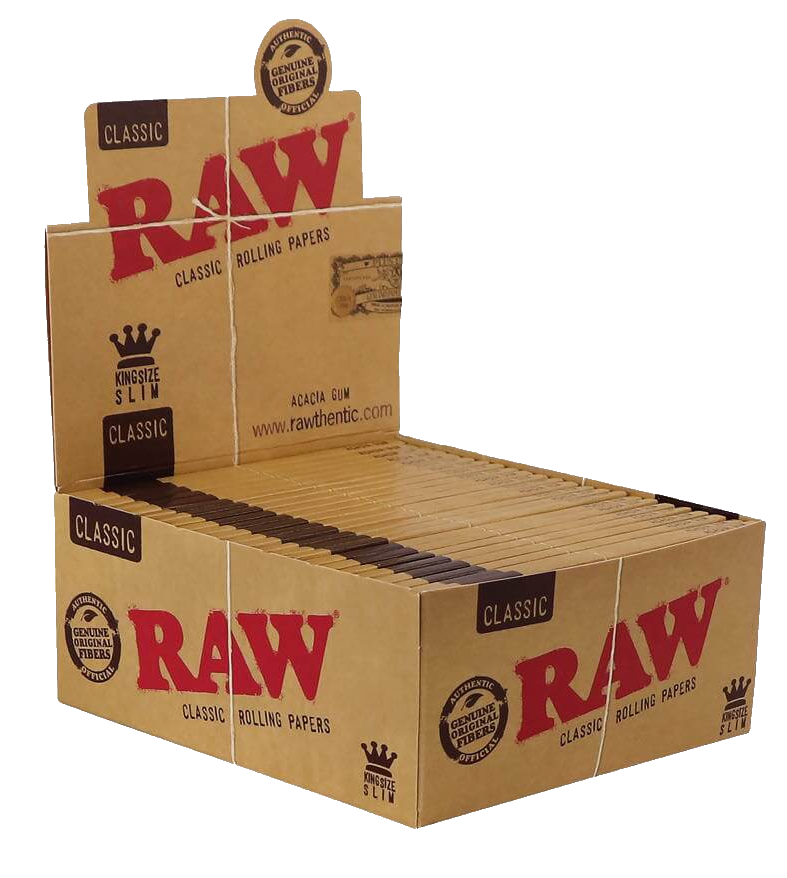 RAW - Classic - King Size Slim - Display - 50 x 32 Stück