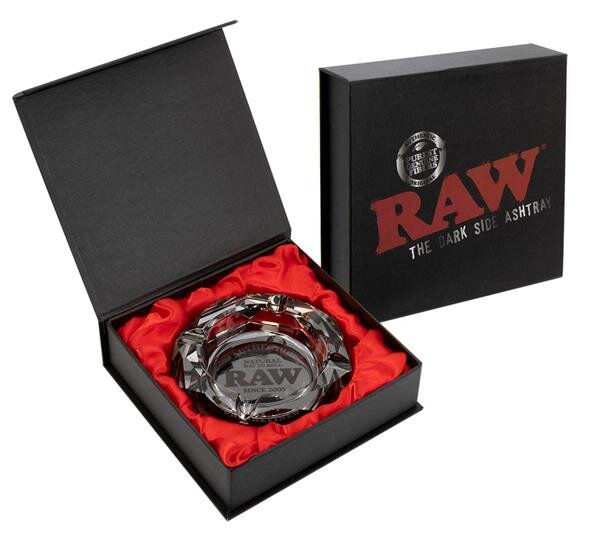 RAW Kristallglas Aschenbecher - The Dark Side - 11.5cm