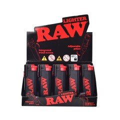 RAW - Phoenix Lighter - Black - Display - 30 Stück