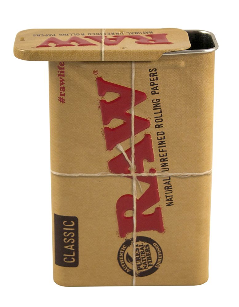 RAW Tin Slide, Aufbewahrungsbox mit Schiebedeckel 