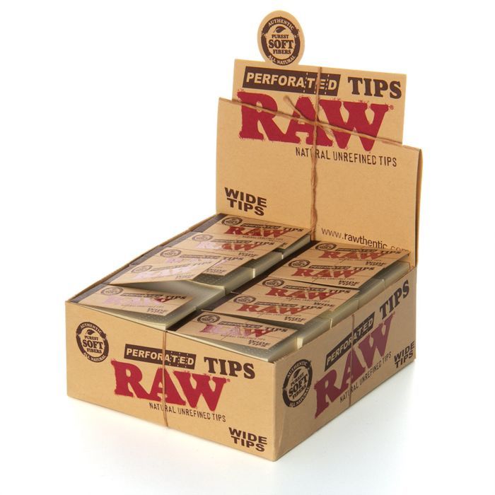 RAW Wide Perforated Tips (50er) 