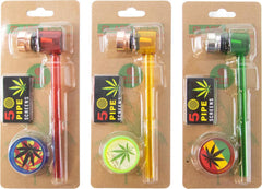 Purpfeife Set 420, Glas, assortiert - 12 Stk