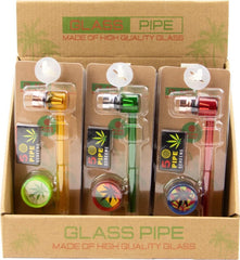 Purpfeife Set 420, Glas, assortiert - 12 Stk