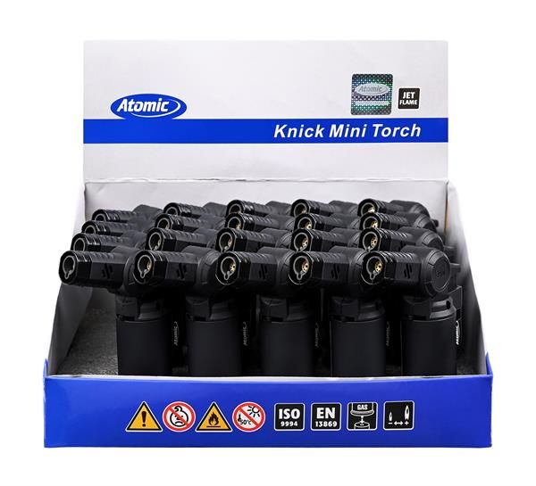 20 x Atomic Torch, Knick Mini Torch, schwarz