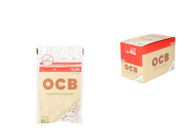 OCB Slim Filter Bio (10x120 Tips)