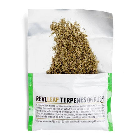 Real Leaf - nikotinfreier Tabakersatz - 20gr - OG Kush - Display - 5 Stück