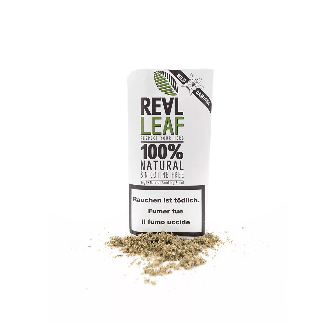RealLeaf Wild Damiana - Beutel 30g (5 Stk)