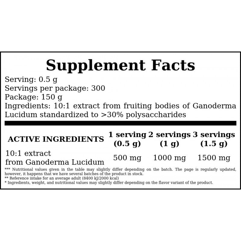 Reishi Mushroom - 150g