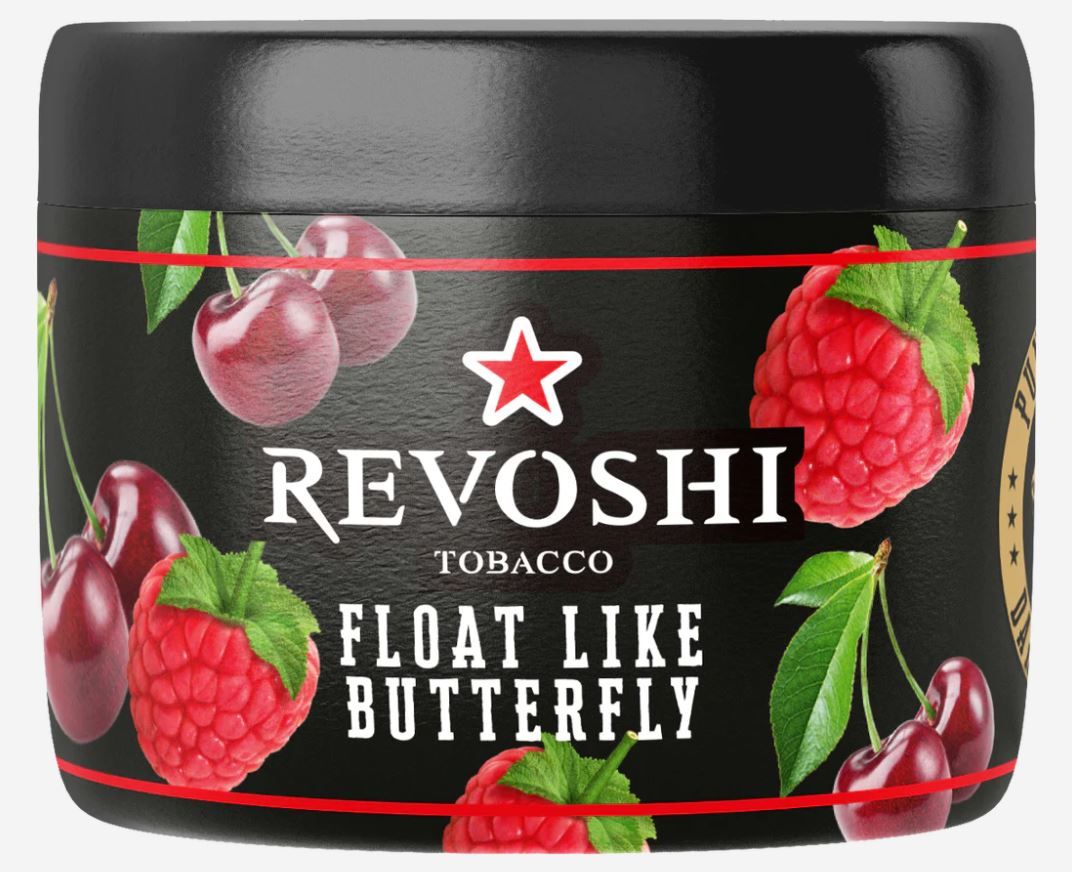 12x Revoshi Shisha Tabak - Punch of Dark Float like Butterfly 50g