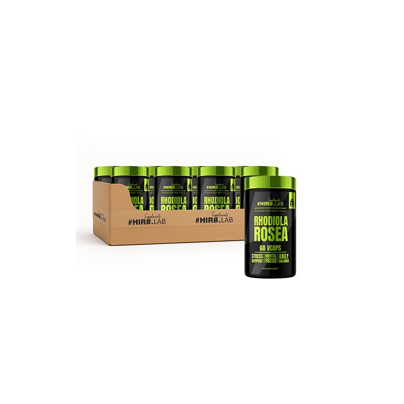 Rhodiola Rosea 144mg - 60vcaps. x12