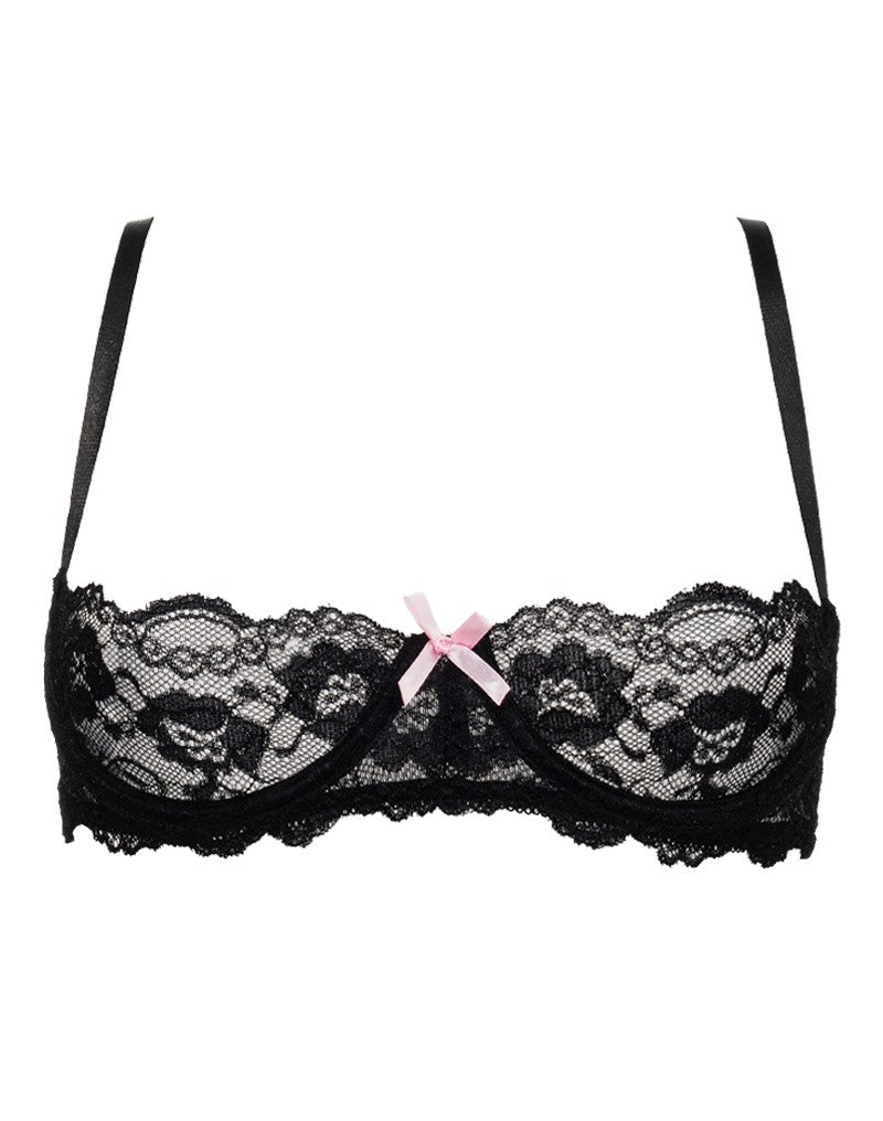 3: Amorable by Rimba - 1/2 Cup BH - Schwarz