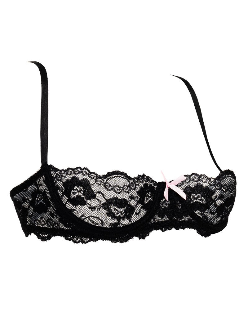 4: Amorable by Rimba - 1/2 Cup BH - Schwarz