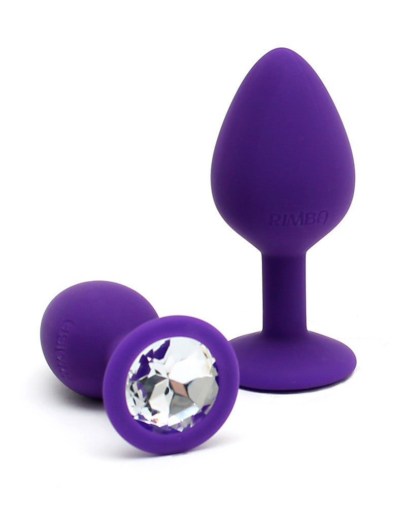 Rimba - Buttplug, XS mit Kristal (unisex)